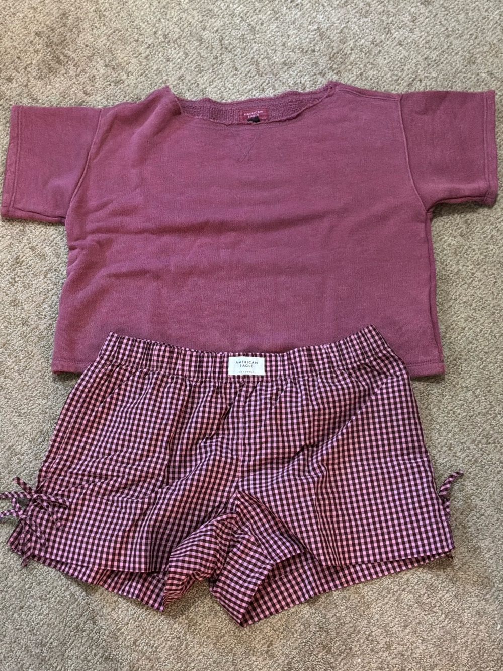 NWOT American Eagle Outfitters Bundle: sweatshirt and boxer short